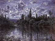 Claude Monet, Bend in the Seine,near Vetheuil